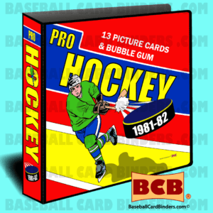 1981-82-O-PEE-CHEE-Style-Hockey-Card-Album-Binder