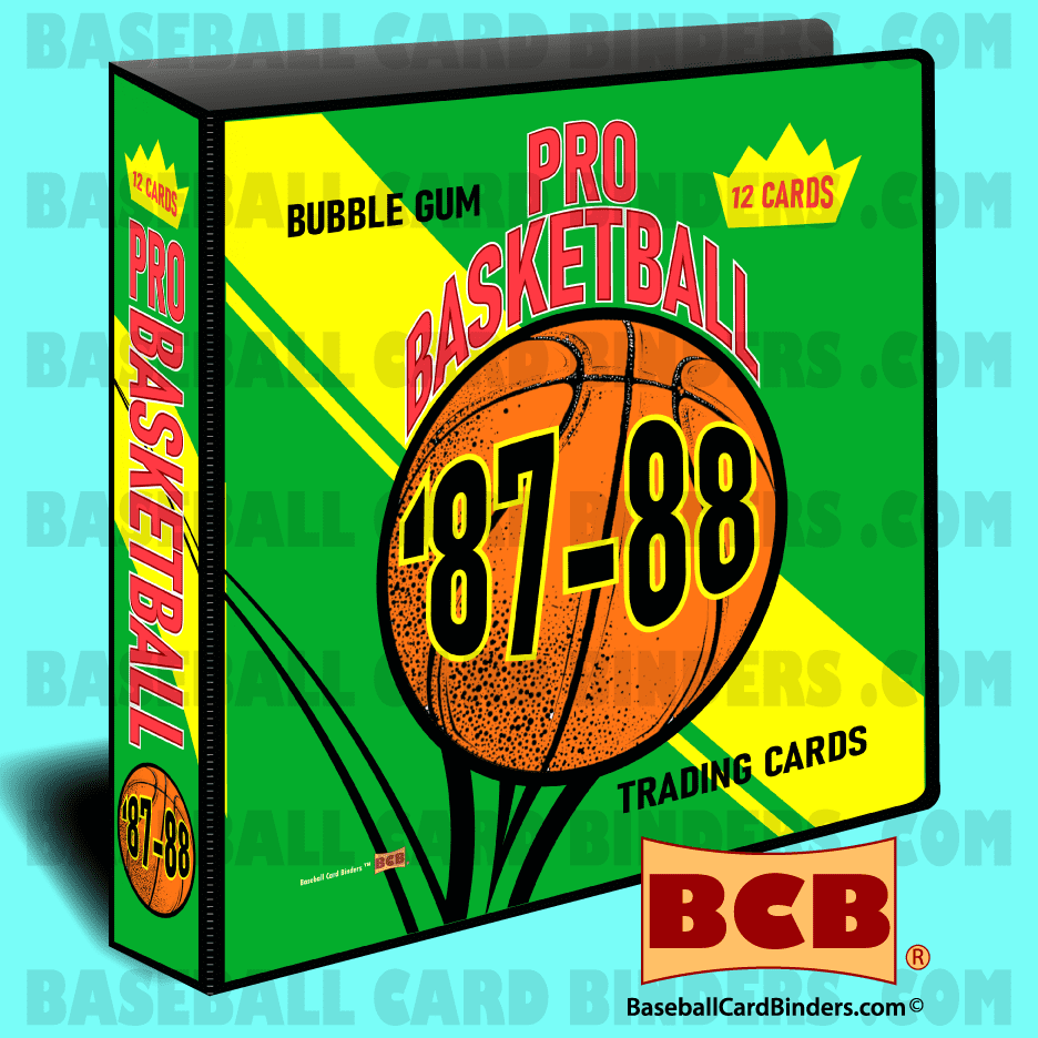 1987-88-Fleer-Style-Basketball-Album-Binder – Baseball Card Binders