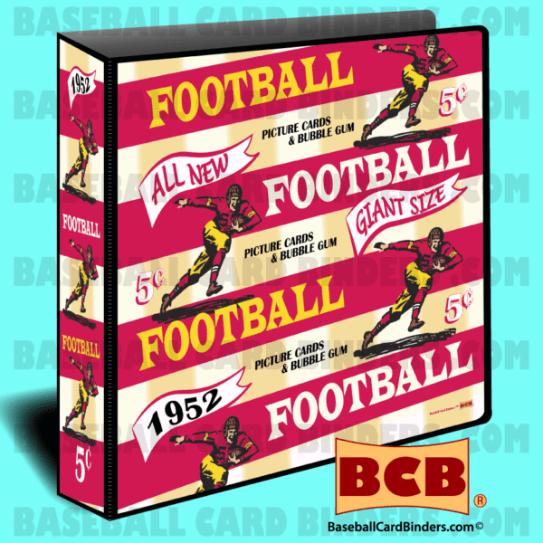 1952-Bowman-Style-Football-Card-Album-Binder