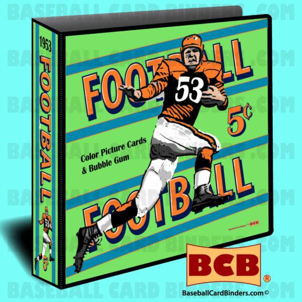 1953-Bowman-Style-Football-Card-Album-Binder