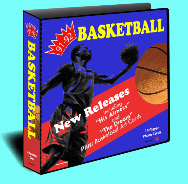 1991-1992 Fleer Style Basketball Card Album Binder 1